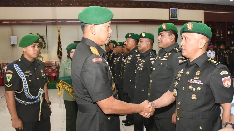 Simbol Bhineka Tunggal Ika di Tubuh TNI, Kapendam Baru