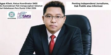 Kebebasan Pers Sedunia 2026, Agus Kliwir : Wartawan Bekerja Untuk Publik Bukan Kekuasaan